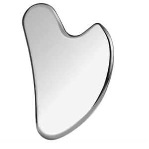 Stainless Steel Gua Sha Facial Tools Face Massager Tool - 1PC for Skin Care